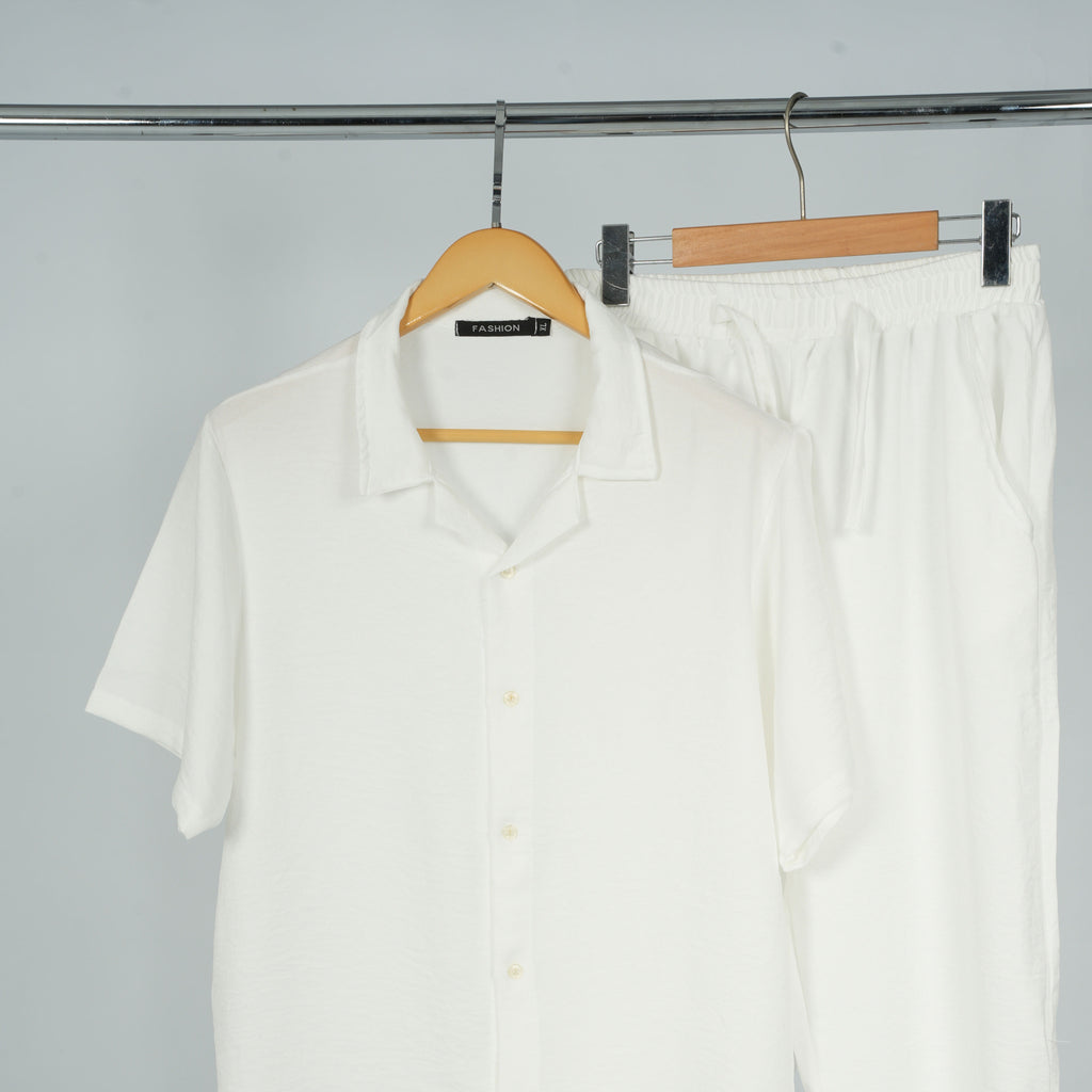Ensemble Homme Lin Premium – Confort Été (Chemise + Pantalon)