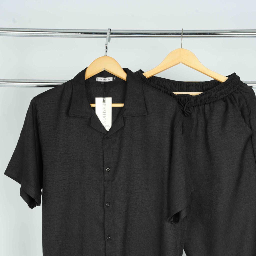 Ensemble Homme Lin Premium – Confort Été (Chemise + Pantalon)
