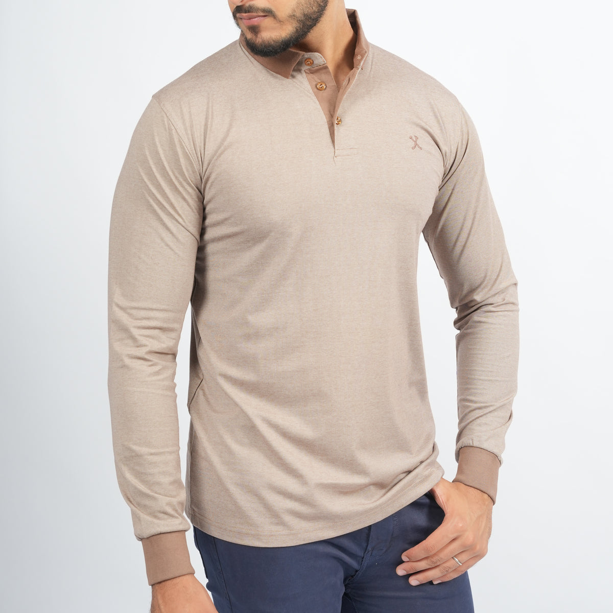 Polo BROXE Manche Longue