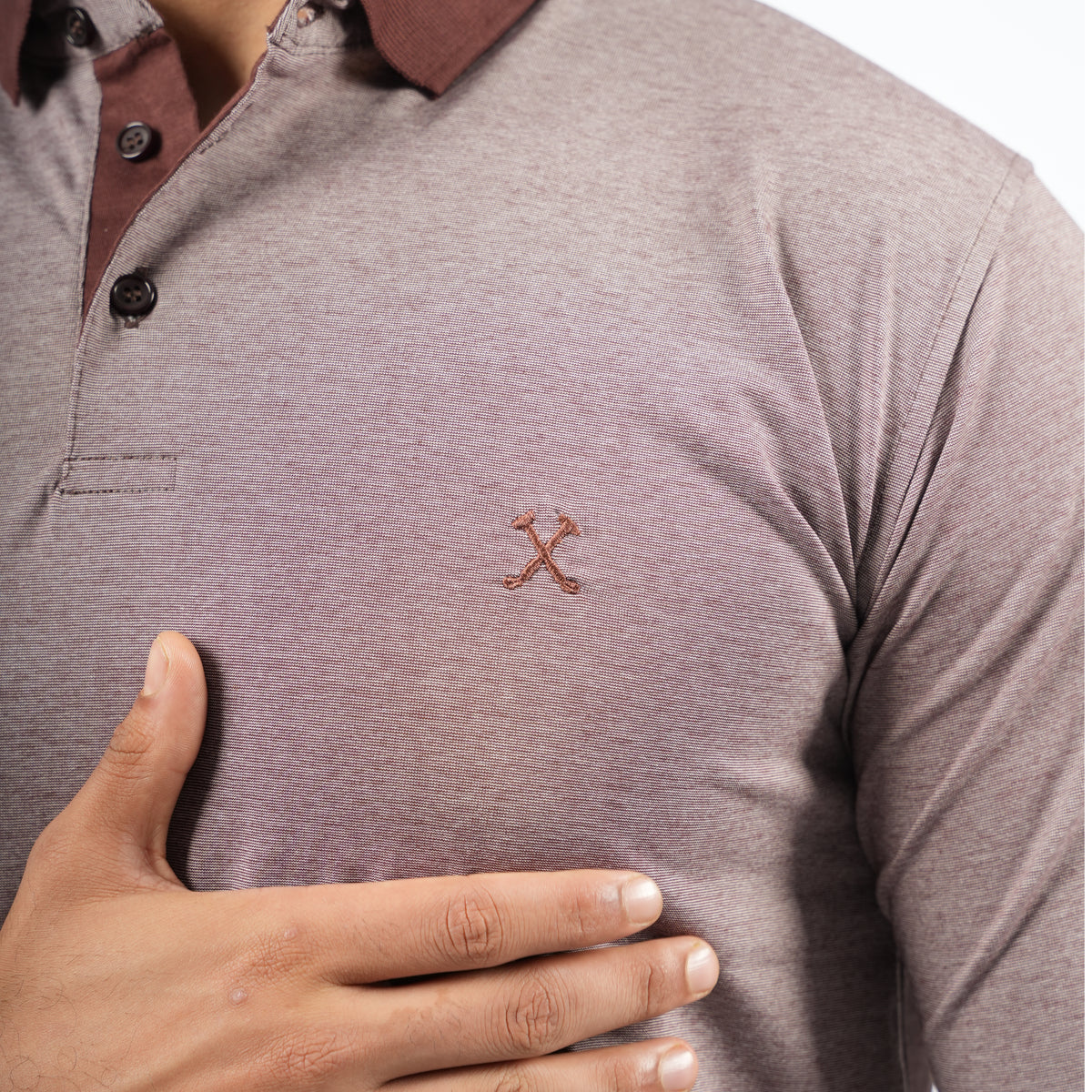 Polo BROXE Manche Longue