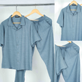 Ensemble Homme Lin Premium – Confort Été (Chemise + Pantalon)